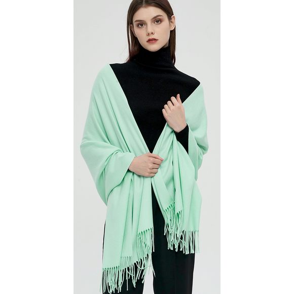 Pashmina Shawls And Wraps Scarfs For Women Wedding Party Winter Warm Long✋ - Picture 4 of 6